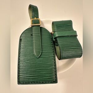 LV Epi Luggage Tag with Poignet